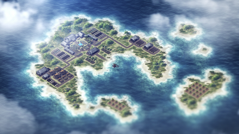 ▲ ‘개인섬’ 전경 섬의 정경은 개발에 사용된 콘셉트 이미지며 게임 내 모습과 다를 수 있음.
