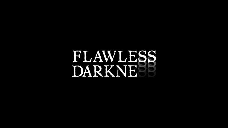 ▲ 플로리스 다크니스 시작화면, 진정한 어둠의 세계를 만날 수 있다