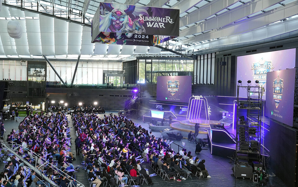 SWC2024 월드 파이널, 일본 도쿄에서 개막 글로벌 관객 운집... 게임인사이트 SWC2024 월드 파이널, 일본 도쿄에서 개막 글로벌 관객 운집