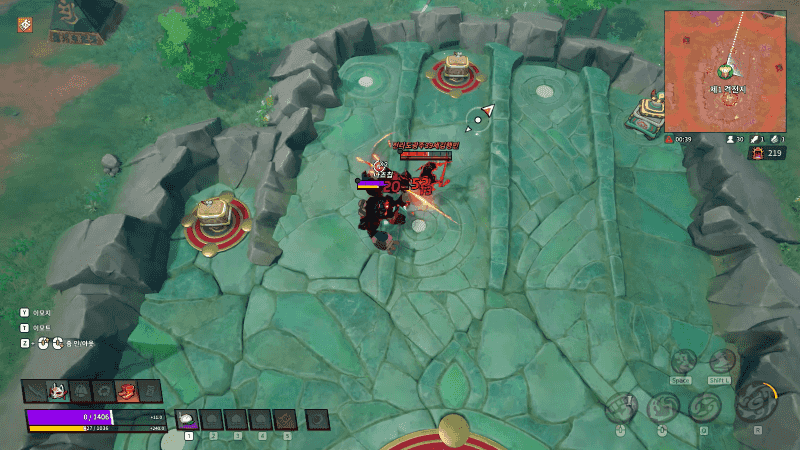 ▲ 초반에 사망하면 또다른 배틀로얄인 연옥을 통해 부활할 기회를 얻는다 출처: 게임인사이트 취재